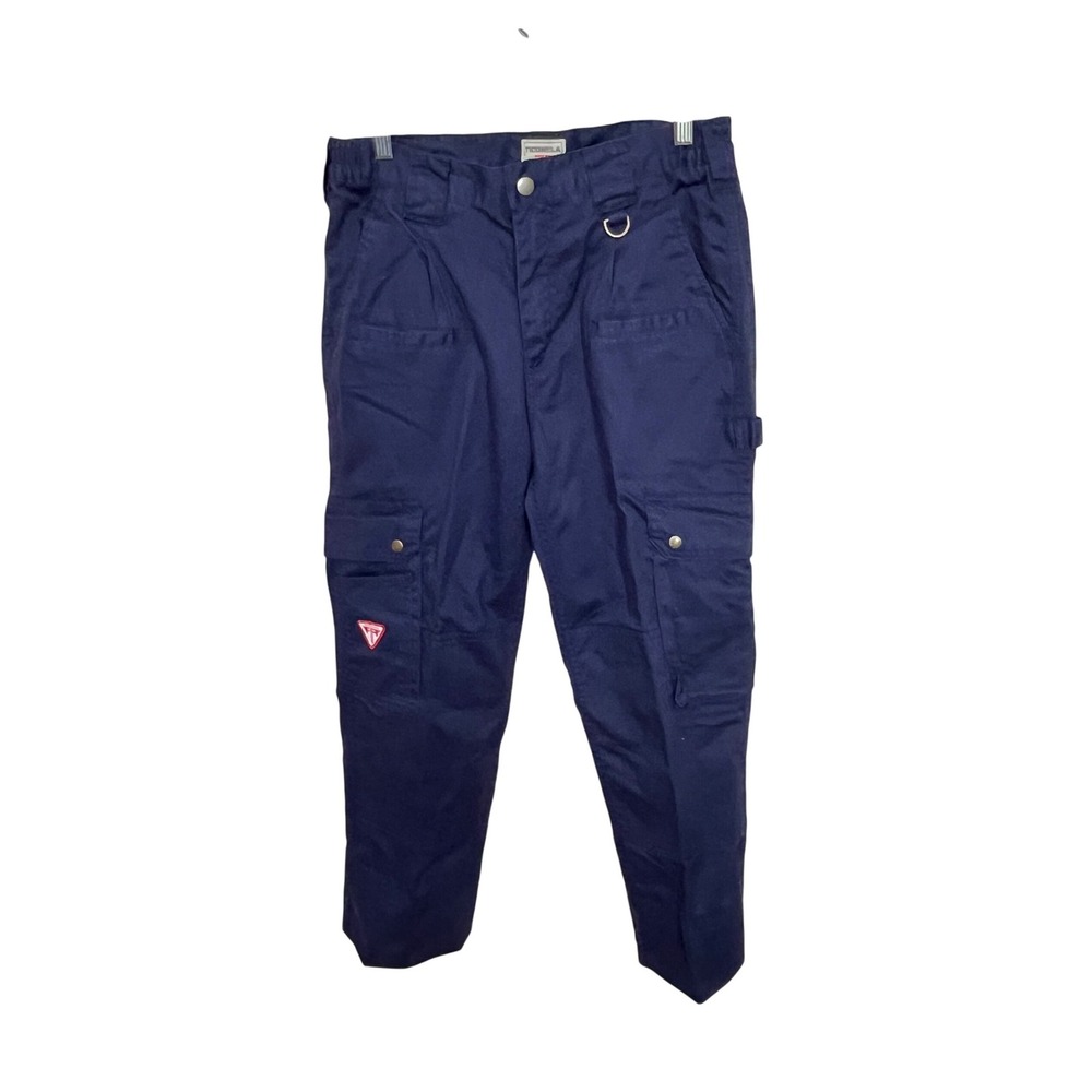 Ticomela Field Pants Mens 30x30 Navy Blue FR Flame Resistant Cargo FRC3301
